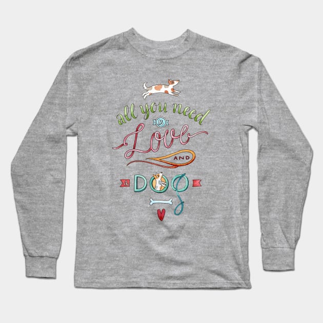 ALL YOU NEED IS LOVE Long Sleeve T-Shirt by Teeth
